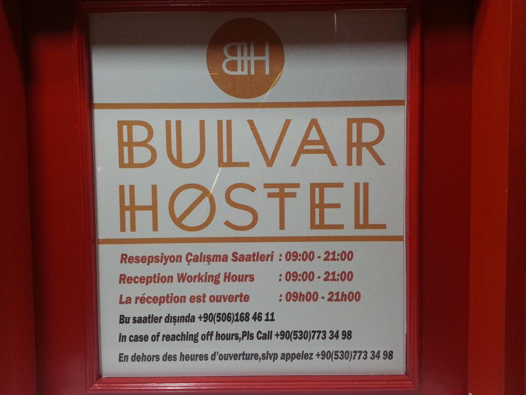 Bulvar Hostel Eskişehir Exterior foto